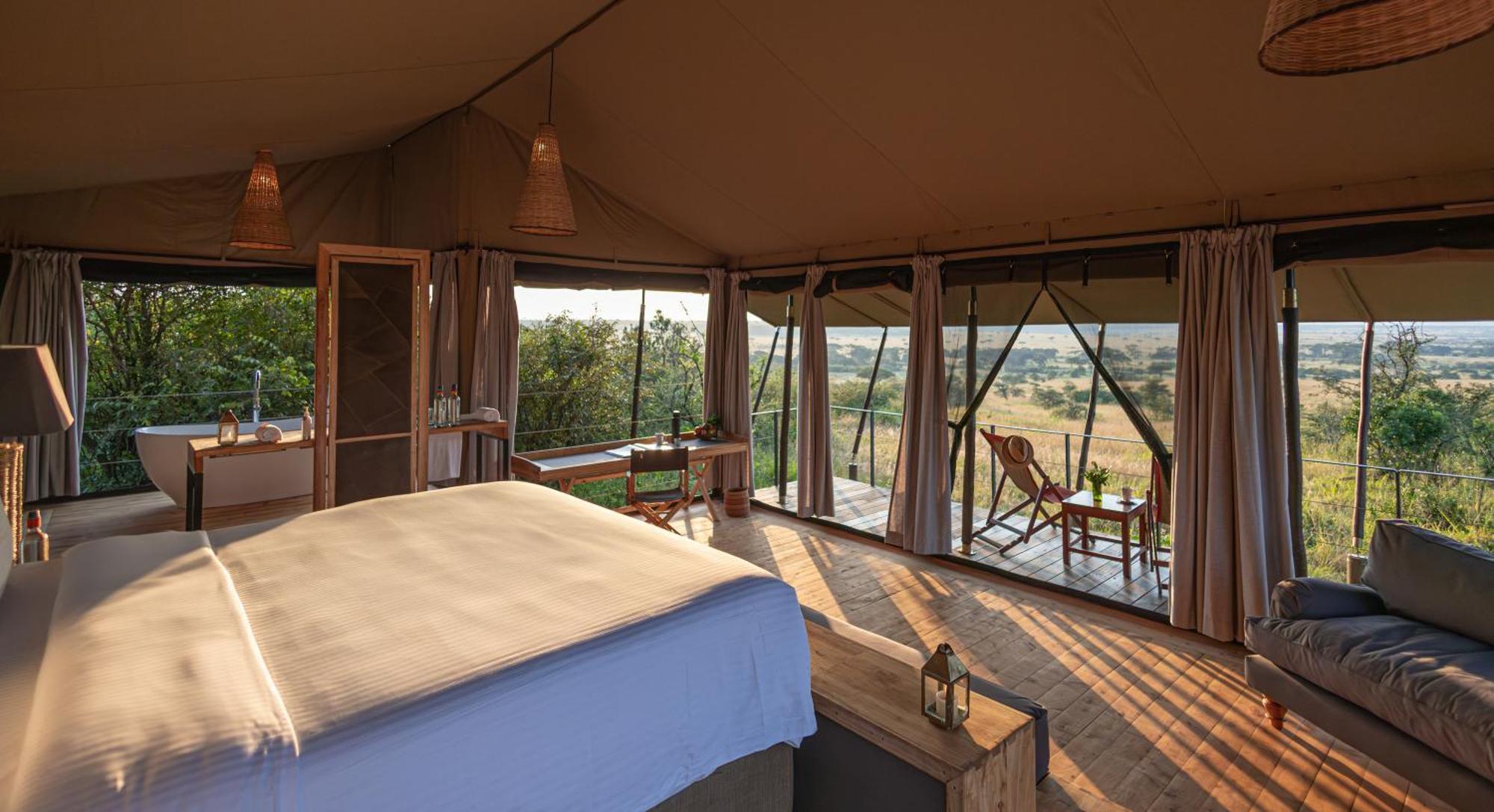 Saruni Eagle View Hotel Naboisho Eksteriør billede