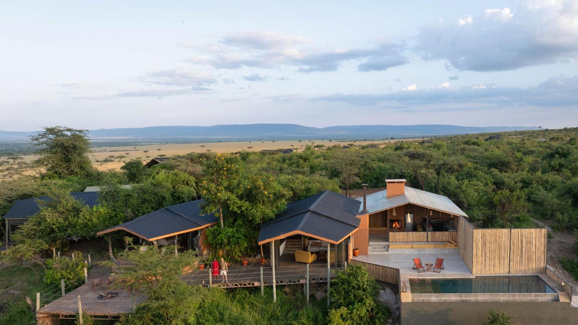 Saruni Eagle View Hotel Naboisho Eksteriør billede